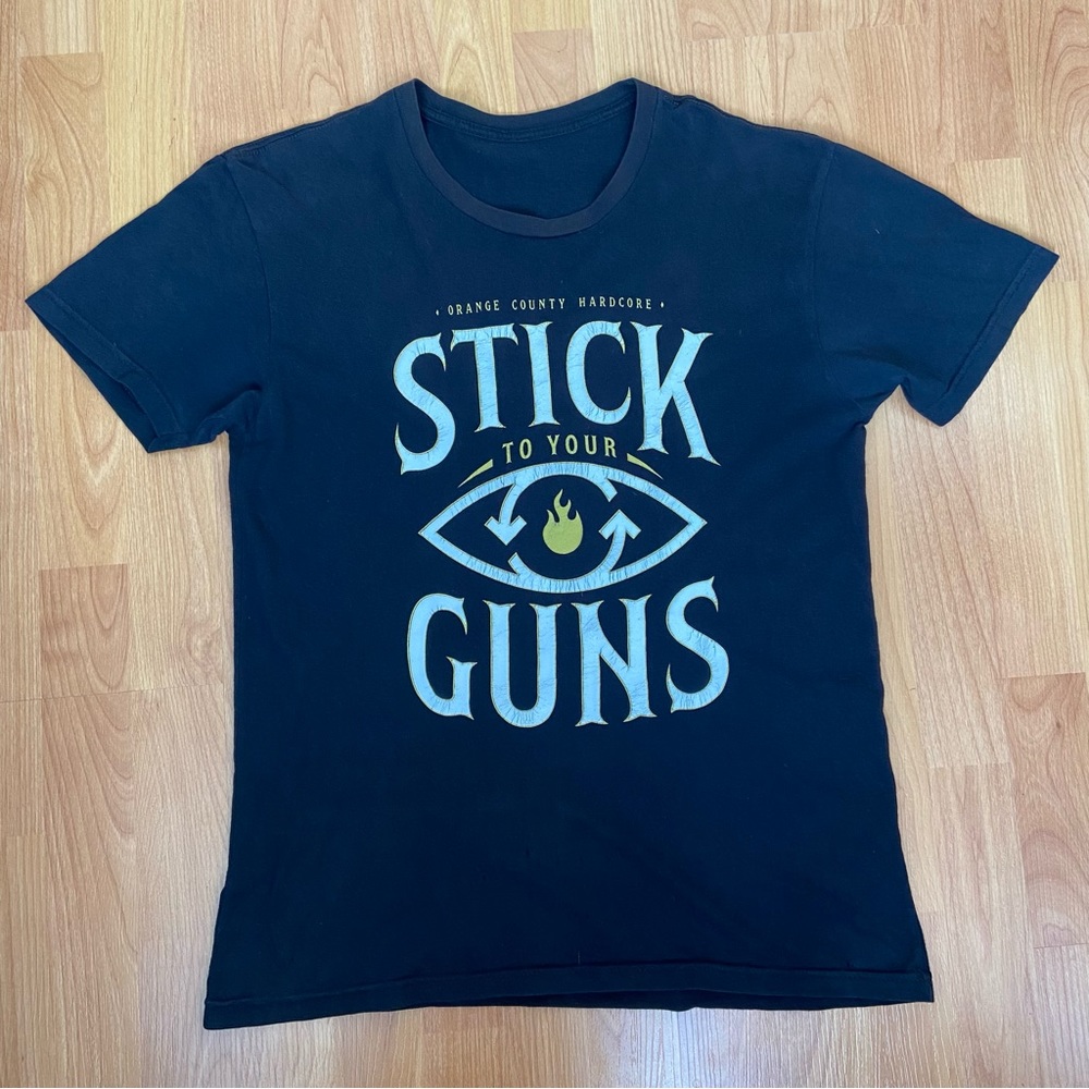 Vintage Stick To Your Guns Orange County Hardcore Band T-Shirt Size Men’s Medium